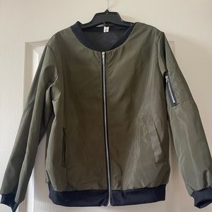 Olive green jacket